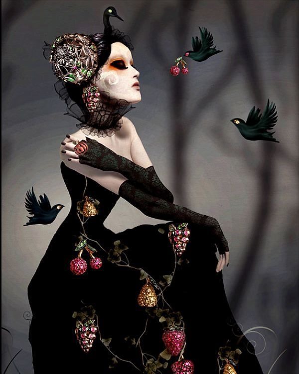 Arte gótica por Natalie Shau
