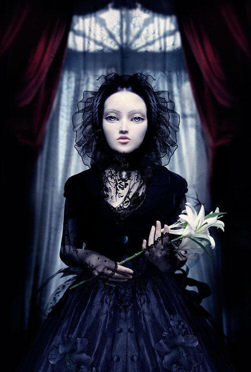 Arte gótica por Natalie Shau