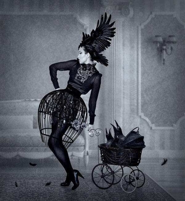 Arte gótica por Natalie Shau