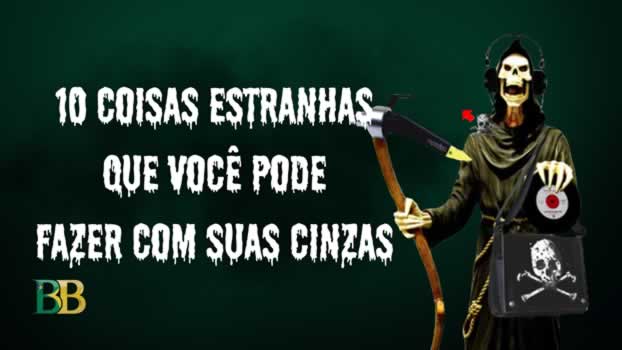 10 coisas estranhas que você pode fazer com suas cinzas