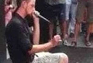 Artista de rua no Beatbox
