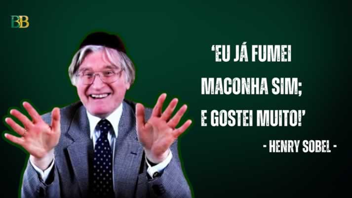O vídeo raro de 2008 com o rabino Henry Sobel dizendo "Já fumei maconha sim...e gostei muito!