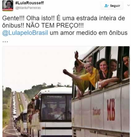 Mentiras e mais mentiras dos zumbis petistas
