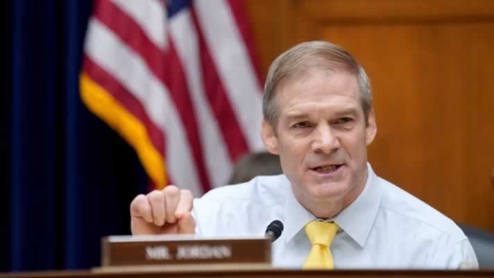 Foto do deputado americano Jim Jordan