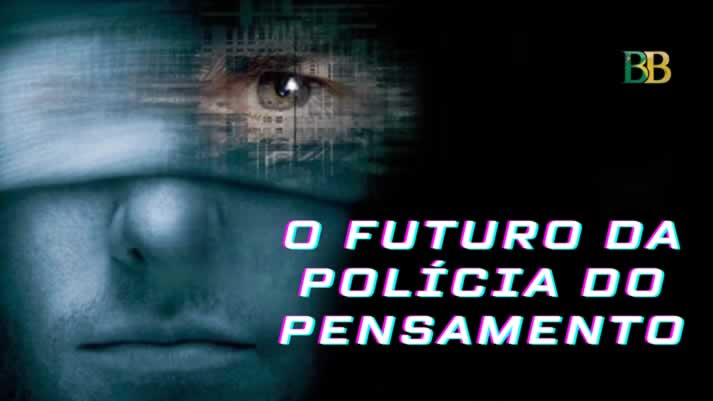 O FUTURO DA POLÍCIA DO PENSAMENTO - Imagem baseada no filme Minority Report , de 2002.