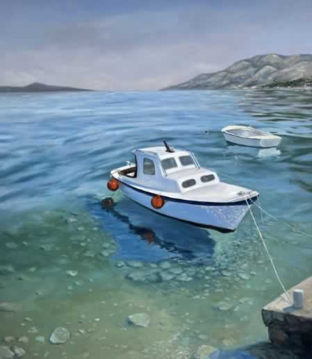 Alexandra Velichko, artista ucraniana, captura a beleza do oceano em pinturas a óleo arrebatadoras 