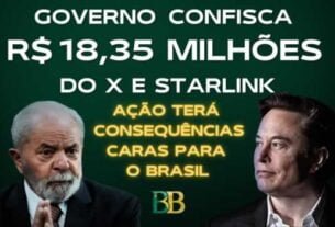 Governo confisca R$ 18,35 milhões do X e Starlink; ação terá consequências caras para o Brasil