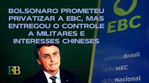 EBC De “TV Lula” a braço da mídia comunista chinesa