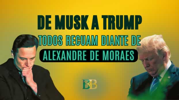 Todos recuam diante de Alexandre de Moraes: até Trump