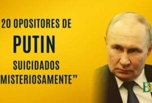 20 opositores de Putin suicidados “misteriosamente”