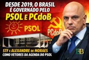 Desde 2019, o Brasil é governado pelo PSOL e PCdoB