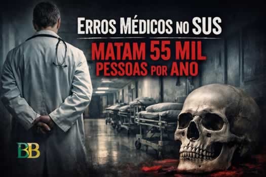 Erros Médicos no SUS Matam 55 Mil Pessoas por Ano