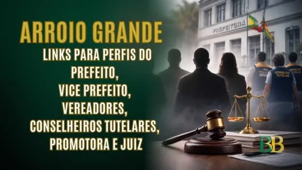 Quem são as autoridades envolvidas no caso de Arroio Grande