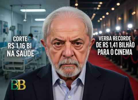 Lula corta R$ 1,16 bi da Saúde e prioriza o cinema