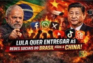 Lula quer entregar redes do Brasil à China