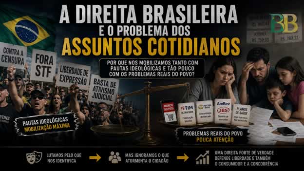 A Direita Brasileira e o Problema dos Assuntos Cotidianos