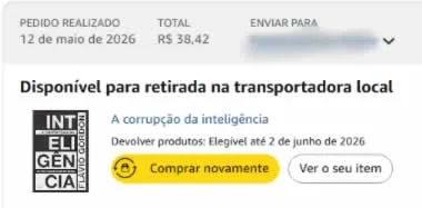 Amazon, entrega errada e o caos do suporte_1