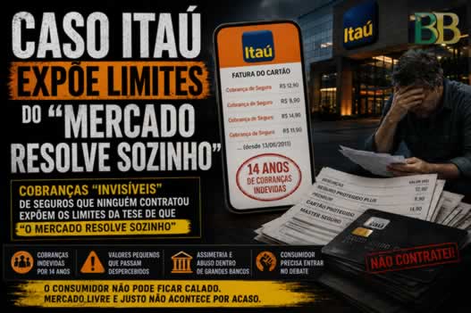 Caso Itaú expõe limites do “mercado resolve sozinho”