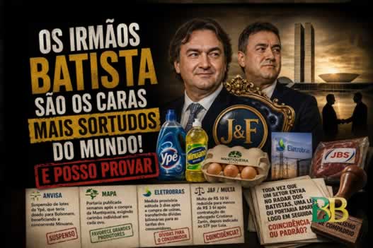 Os irmãos Batista são os caras mais sortudos do mundo!