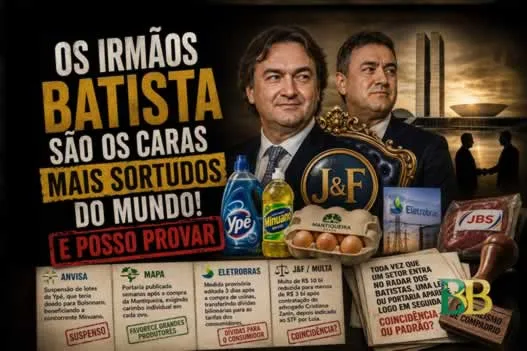 Os irmãos Batista são os caras mais sortudos do mundo!