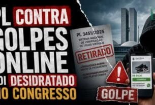 PL contra golpes online foi desidratado no Congresso