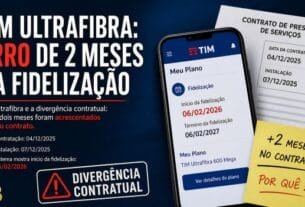 Tim Ultrafibra: erro de 2 meses na fidelização