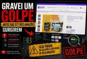 Gravei um golpe antes das 571 reclamações surgirem_capa