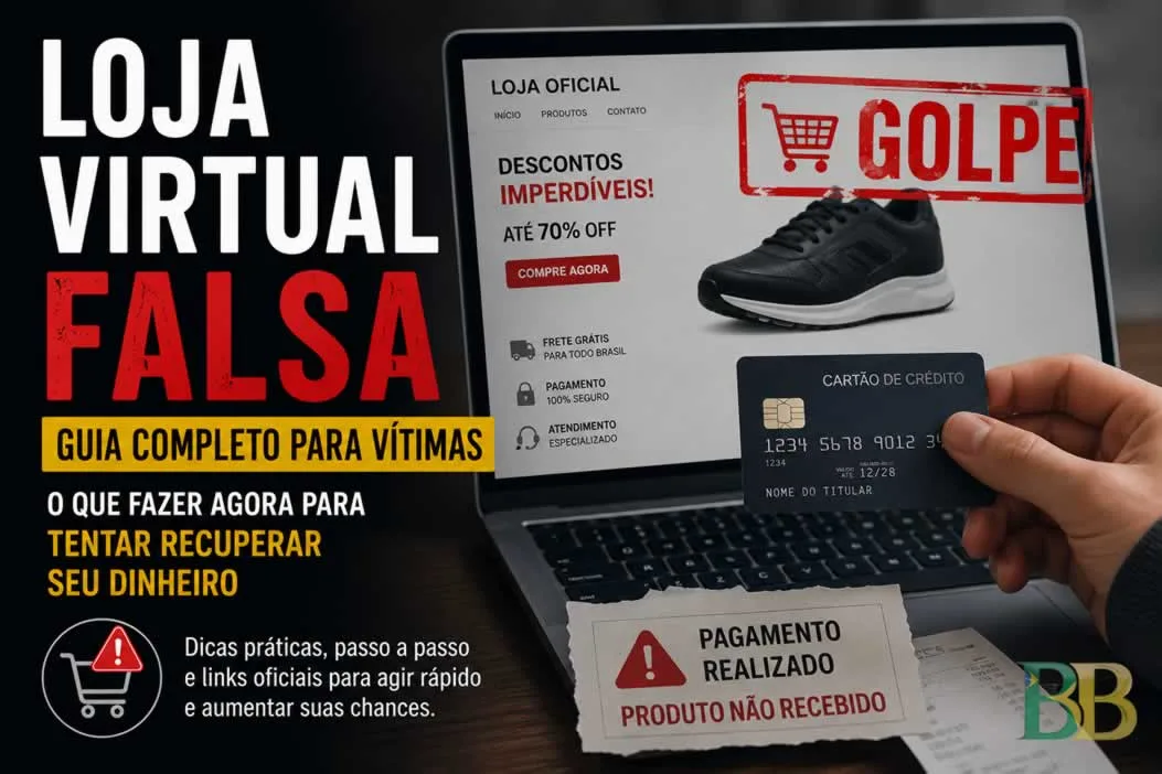Loja Virtual Falsa: Guia Completo para Vítimas