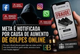 Meta é notificada por causa de aumento de golpes online