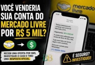 Você venderia sua conta do Mercado Livre por R$ 5 mil?