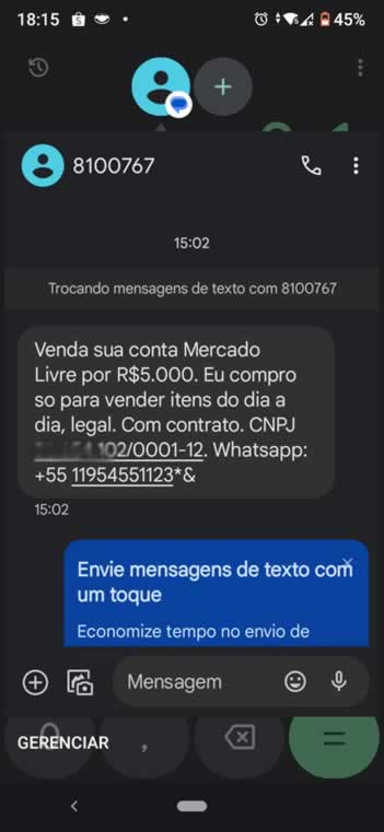 Você venderia sua conta do Mercado Livre por R$ 5 mil_3