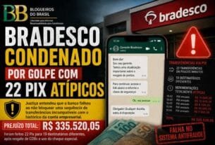 Bradesco é condenado após golpe gerar 22 Pix atípicos
