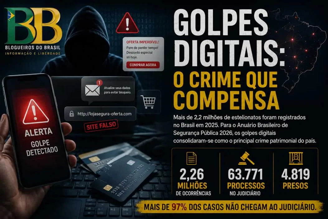 Golpes Digitais: o crime que compensa