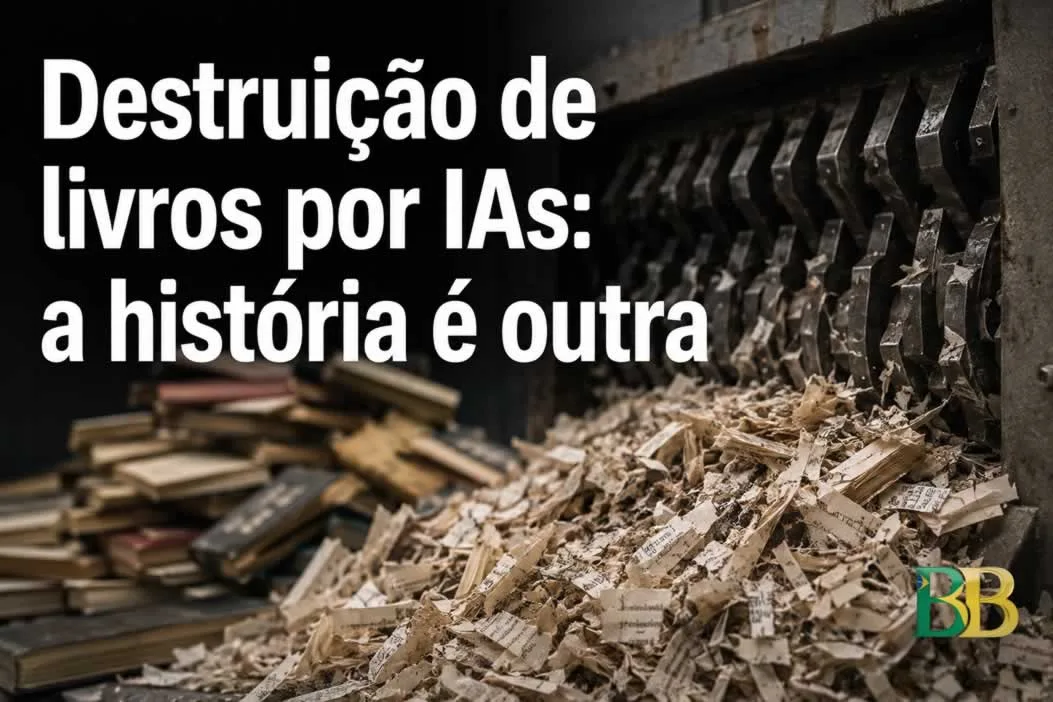 Destruição de livros por IAs: a história é outra