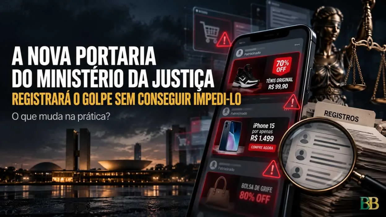 Golpes digitais: portaria ataca o rastro, não a origem_capa