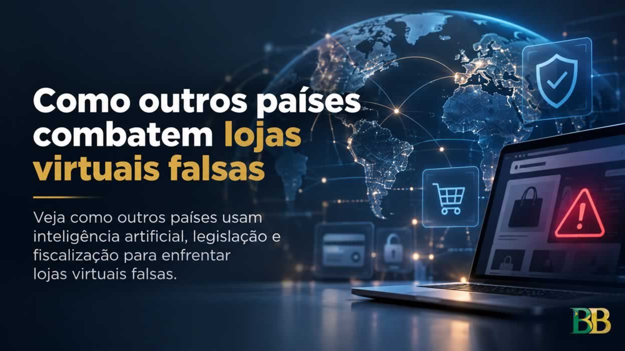 Como outros países combatem lojas virtuais falsas