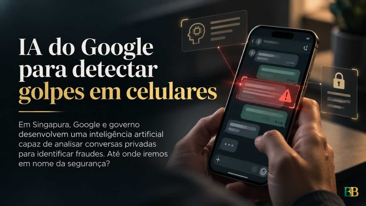 IA do Google para detectar golpes em celulares